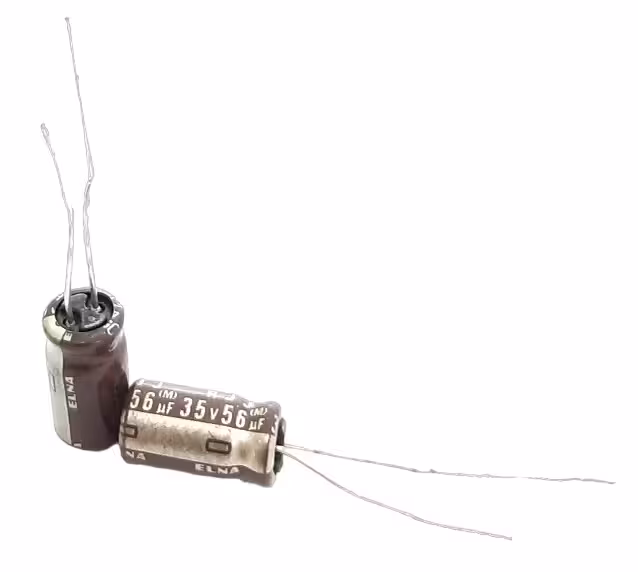 خازن الکترولیت 56 میکرو فاراد 35 ولت ELNA