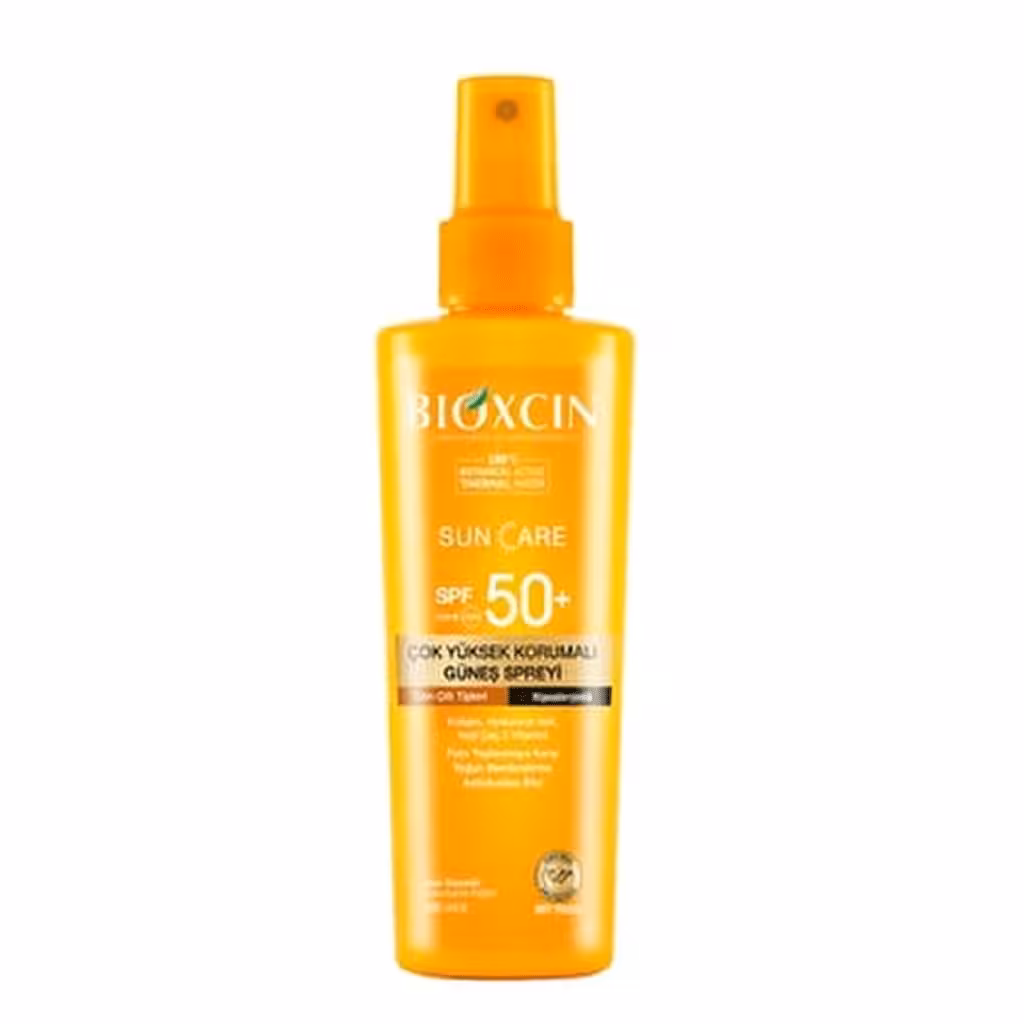 اسپری ضدآفتاب بیوکسین  Bioxcin SPF50 بسیارقوی 200 میل