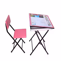 میز و صندلی تحریر یاس طرح میشی مدل باکس دار