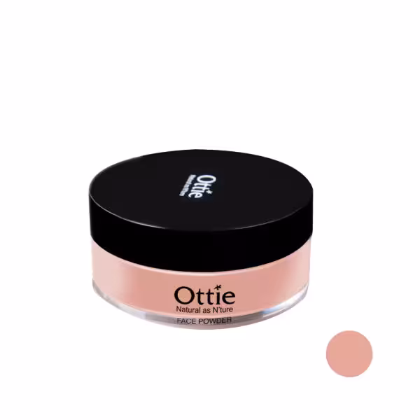 پودر تثبیت و براق کننده آرایش ottie