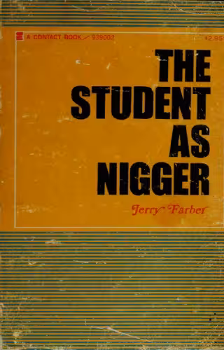 خرید و دانلود نسخه کامل کتاب The Student as Nigger