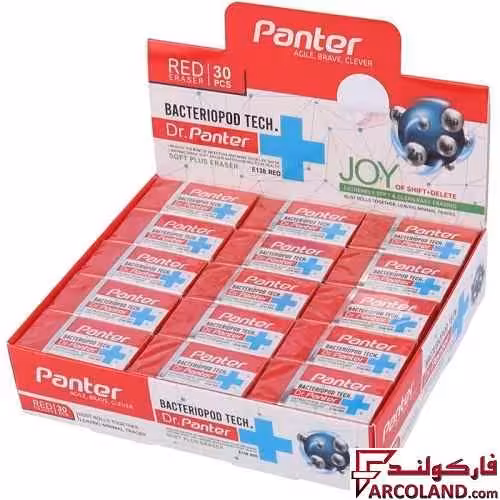 پاک کن پنتر مدل Soft Plus Eraser کد E138 بسته 30 عددی