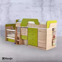 تخت دو طبقه نوزاد به نوجوان توئینی