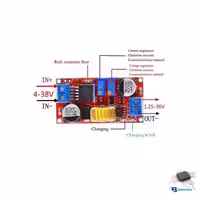 ماژول مبدل DC-DC کاهنده 5 آمپر XL4015 با کنترل جریان
