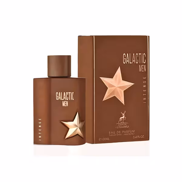 ادکلن الحمبرا گلکتیک من اینتنس مردانه حجم 100 میلی لیتر