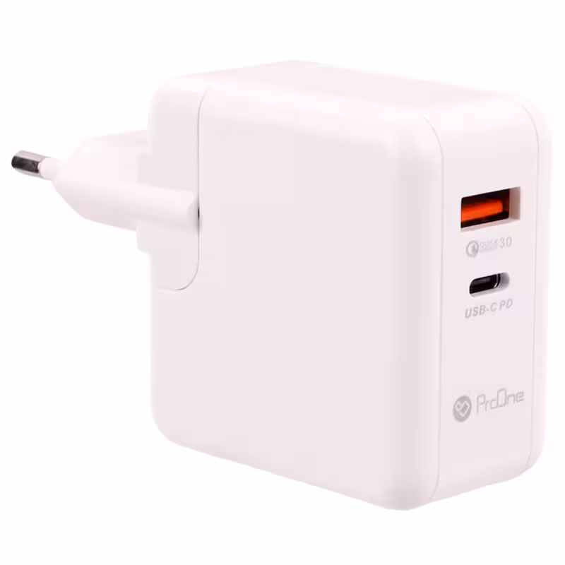 شارژر دیواری فست شارژ پرووان مدل PWC535 با توان خروجی 45 وات