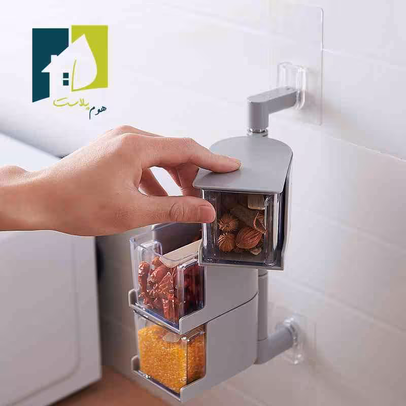 جا ادویه دیواری چرخشی