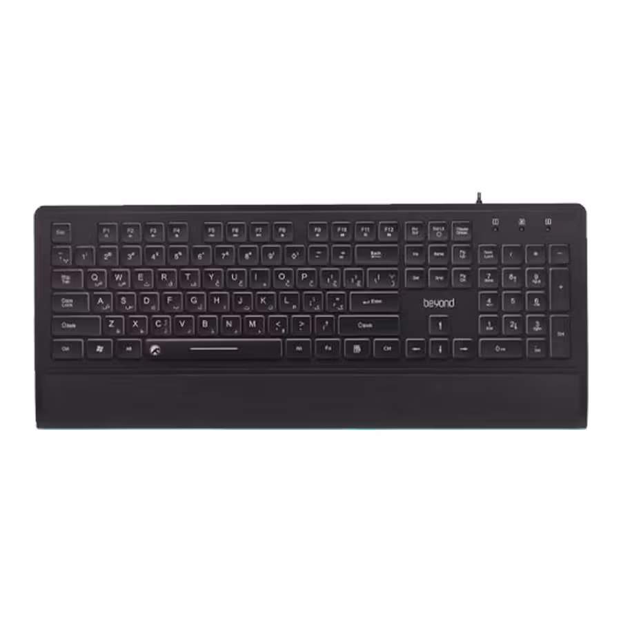 کیبورد سیم دار بیاند مدل BK-7200 Backlight