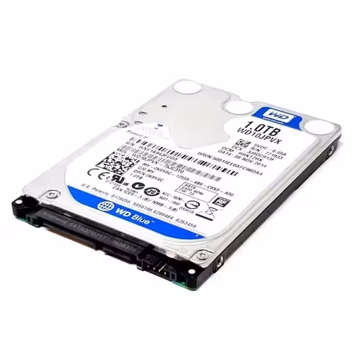 هارد لپ تاپ وسترن دیجیتال بلو ظرفیت 1 ترابایت یکسال گارانتی طلایی داده پردازان