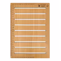 شابلون مشق نویسی چوبی سایز A4 / یوسف