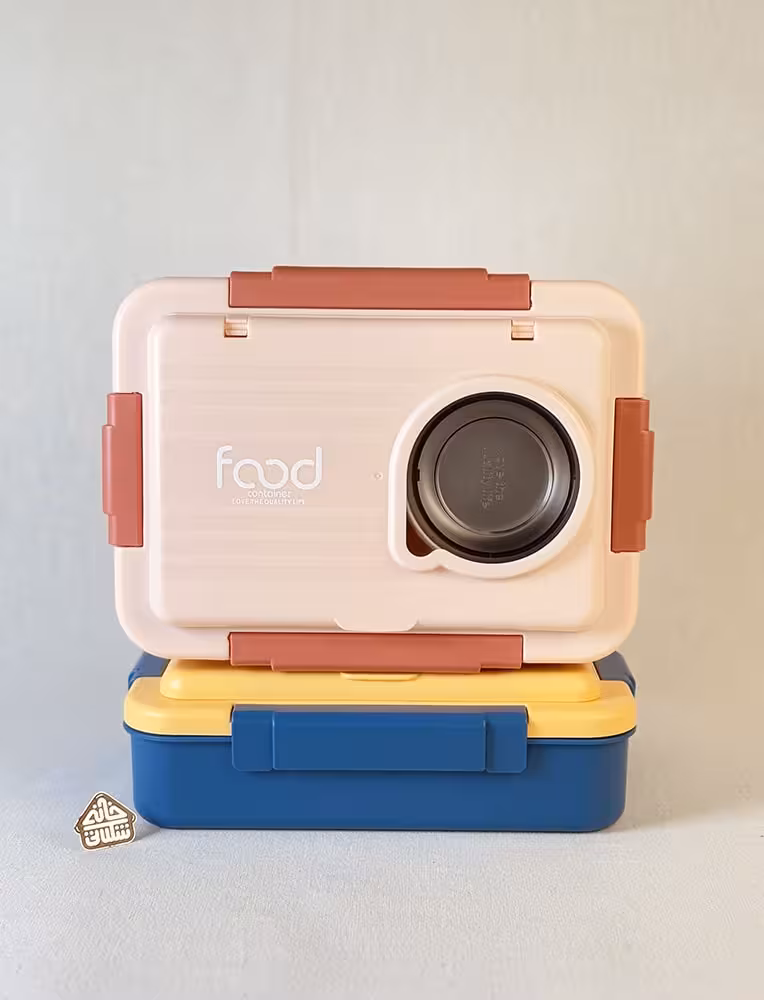 لانچ باکس درب قفلی باکس دار LOVE THE QUALITY LIFE کد002998