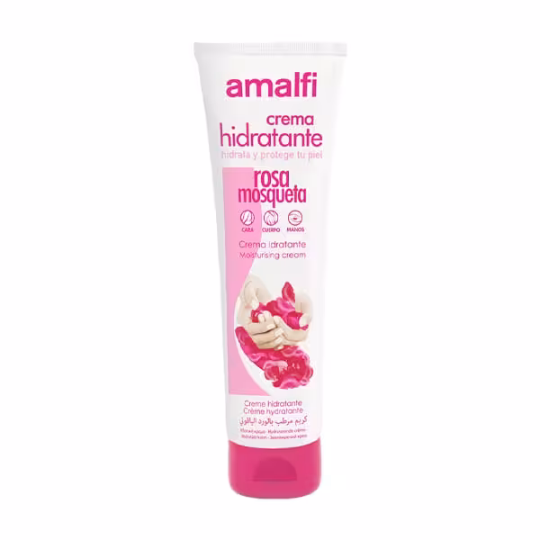 کرم مرطوب کننده تیوپی آمالفی مدل گل رز – حجم 150ml