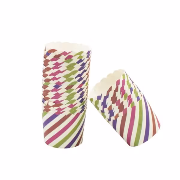 خرید کپسول مافین طرح پیچ رنگی