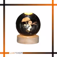 گوی شبخواب کریستالی سه بعدی مدل شازده کوچولو