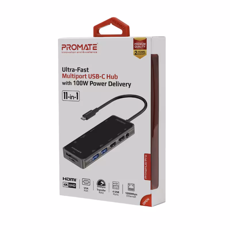 هاب 11 پورته Promate