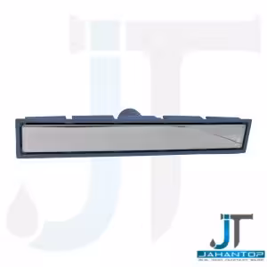 کفشور 40*6 سانت خطی درب استیل صاف کروم میراب