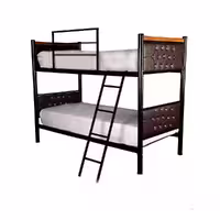 تخت خواب دو طبقه مدل لمسه با کفی مدشاپ