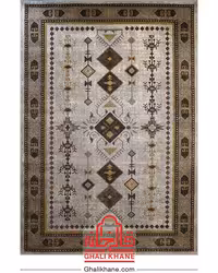 گلیم فرش ماشینی ساوین کد 4114