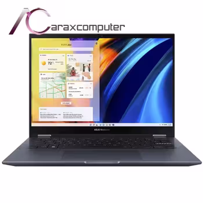 لپ‌تاپ ایسوس  LAPTOP ASUS VIVOBOOK S 14 FLIP TP3402VA CORE I7-13700H/16GB/512GB SSD/INTEL