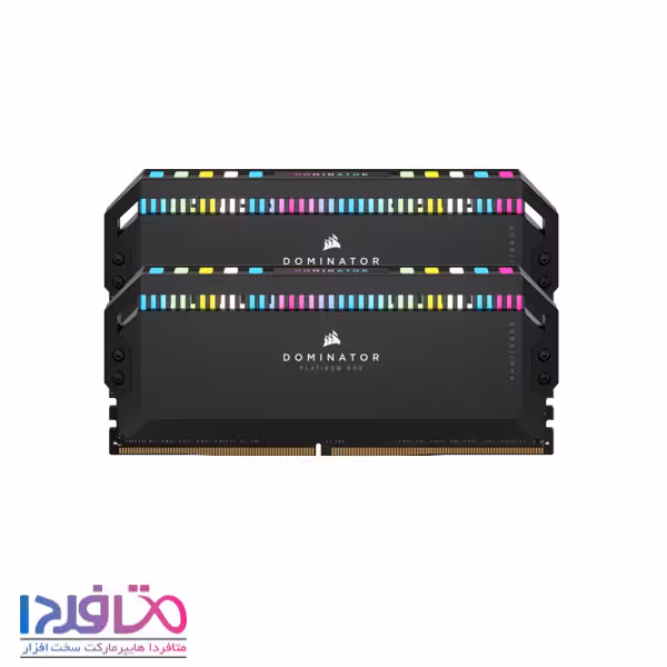 رم کورسیر دو کاناله 64 گیگابایت مدل Dominator Platinum RGB فرکانس 6400 مگاهرتز
