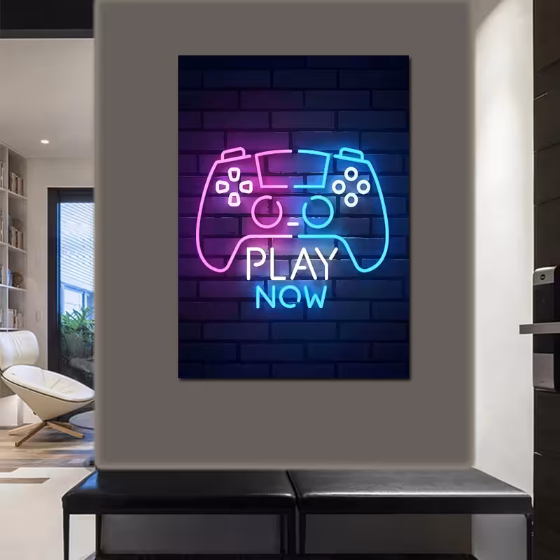 تابلو شاسی طرح نئون کد 10179