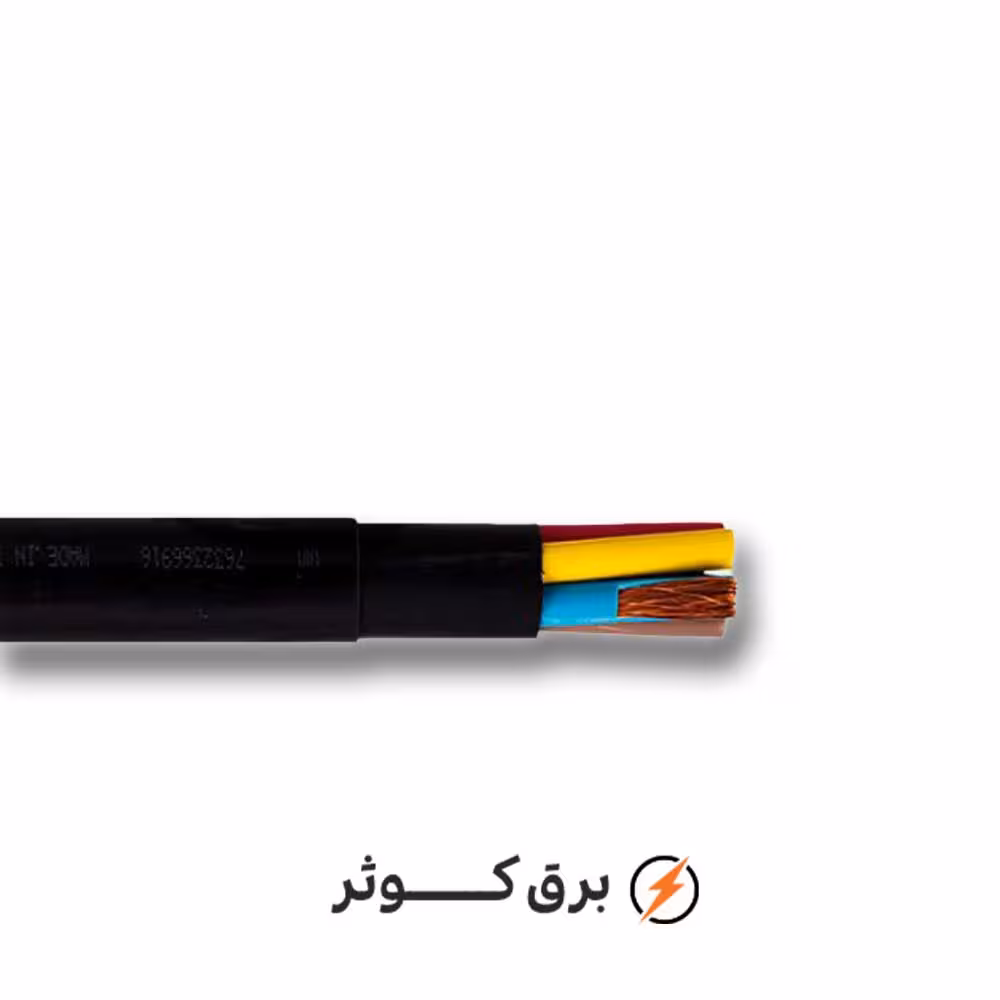 کابل افشان 1.5*5 هادی نور (حلقه)