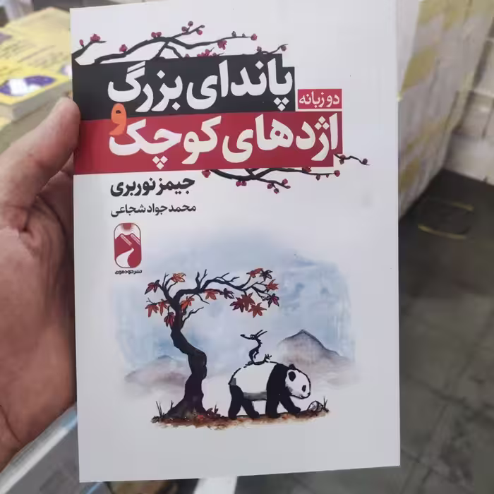کتاب پاندای بزرگ و اژدهای کوچک اثر جیمز نوربری انتشارات خودمونی دو زبانه