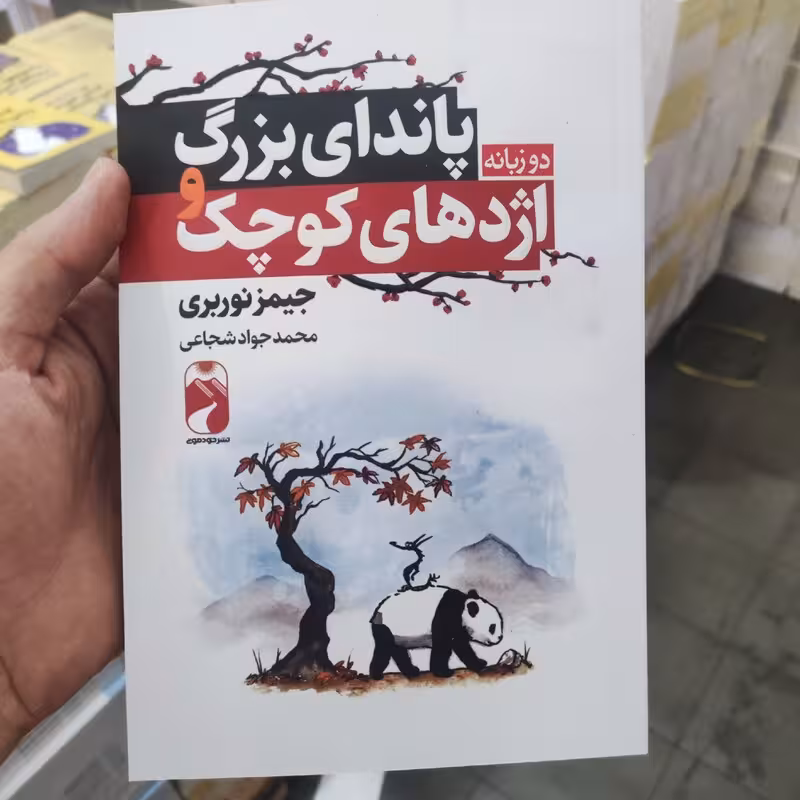 کتاب پاندای بزرگ و اژدهای کوچک اثر جیمز نوربری انتشارات خودمونی دو زبانه