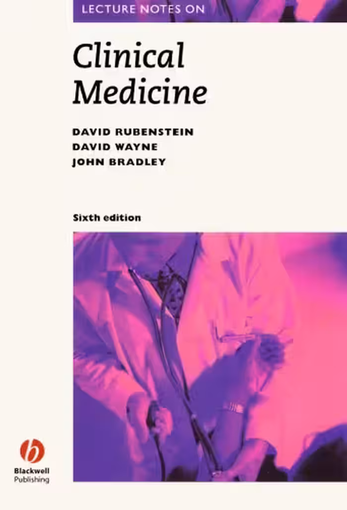 خرید و دانلود نسخه کامل کتاب Lecture Notes Clinical Medicine