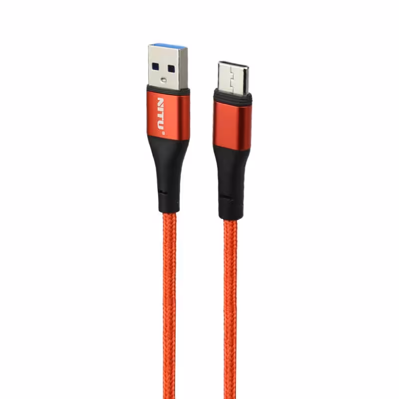 کابل کوتاه فست شارژ Nitu NC32 3A Type-C 30cm