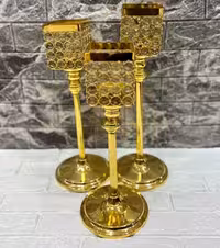 جاشمعی 3 سایز مربع نگینی