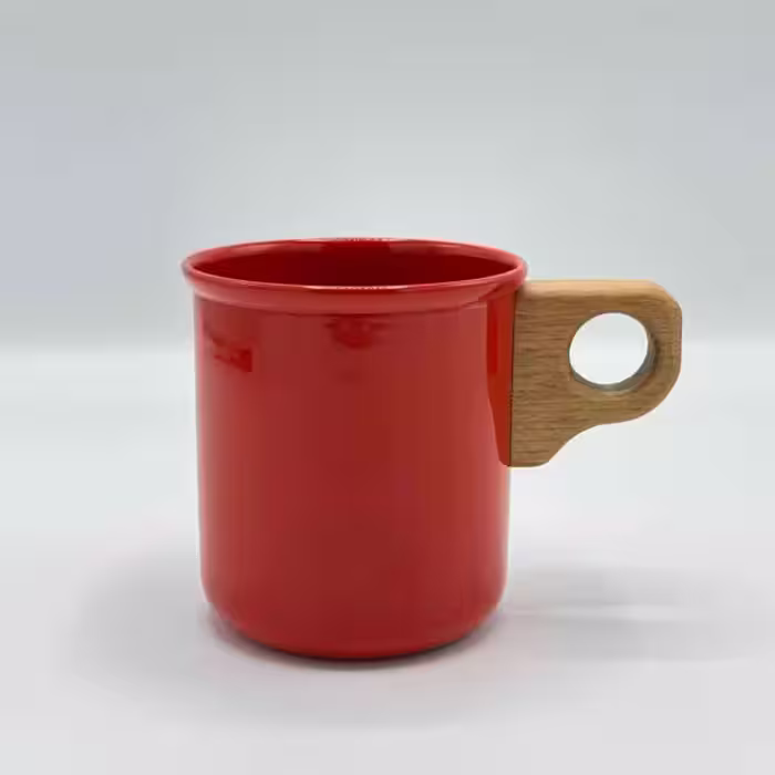 ماگ آلومینیوم 350 میل قرمز هروین