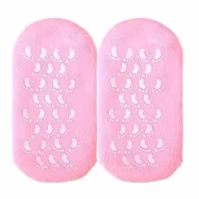 جوراب طبی ضد ترک پا رنگ صورتی