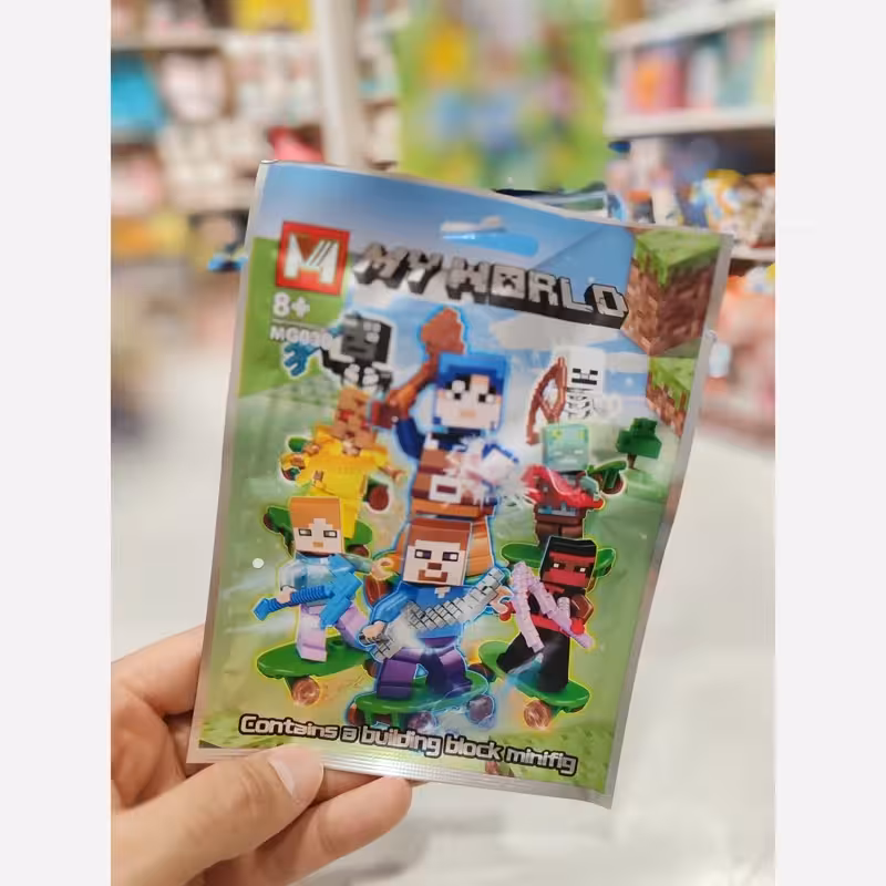 لگو ماین کرافت شانسی تکی آدمک وارداتی