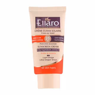 کرم ضد آفتاب رنگی الارو مدل بژ روشن SPF25 حجم 40 میل