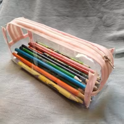 جامدادی شیشه ای با طلق ضخیم