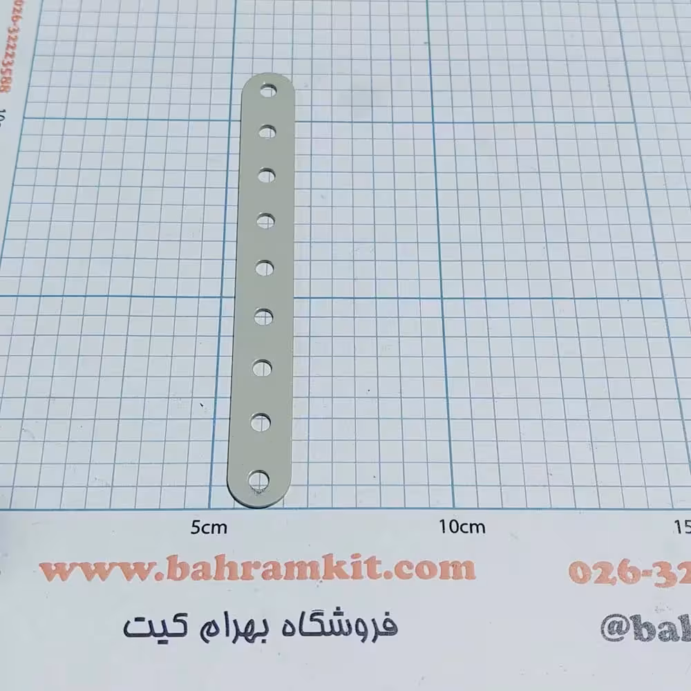 سازه فلزی تسمه 9 سوراخ بسته 4 تایی