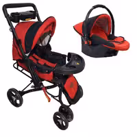 ست کالسکه و کریر مخصوص حمل نوزاد  ورسا اصل مدل 1091