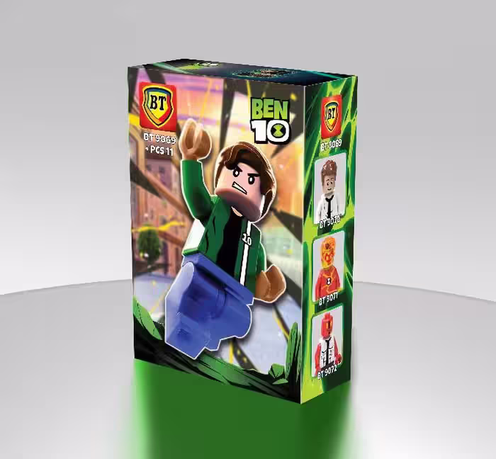 لگو آدمک مینی فیگور بن تن BT9069 BEN10
