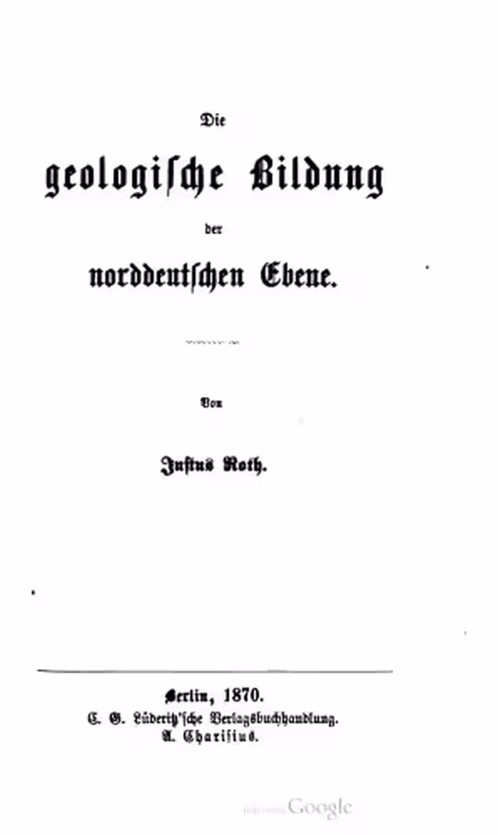 خرید و دانلود نسخه کامل کتاب Die geologiſche Bildung der norddeutschen Ebene