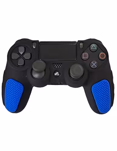 روکش دسته PS4 طرح ضد لغزش مشکی-آبی
