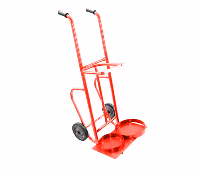 چرخ دستی حمل کپسول اکسیژن