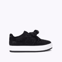 قیمت و خرید کفش زنانه مشکی کرت گایگر مدل laney bow sneaker اورجینال