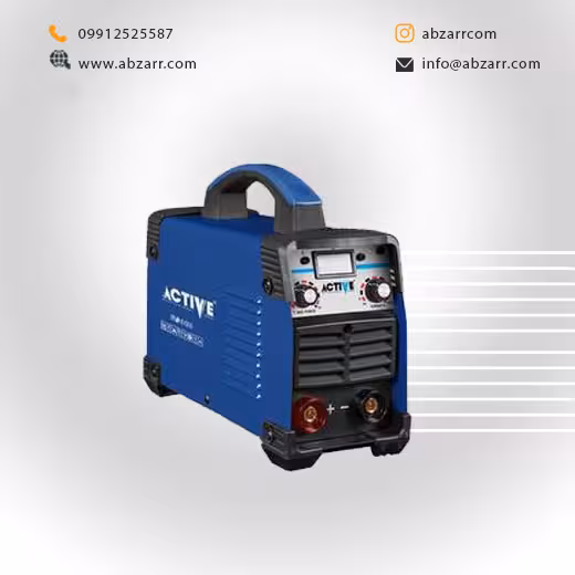دستگاه جوش اینورتر صنعتی 180 آمپر همراه با لوازم IGBT AC-48180 اکتیو Active (( اقساط یک ساله ))