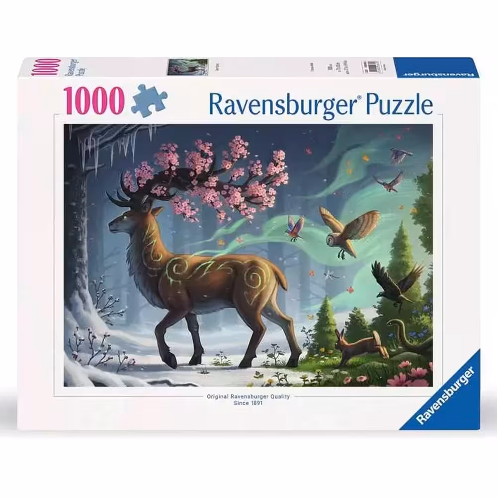 پازل 1000 تکه رونزبرگر طرح گوزن در بهار