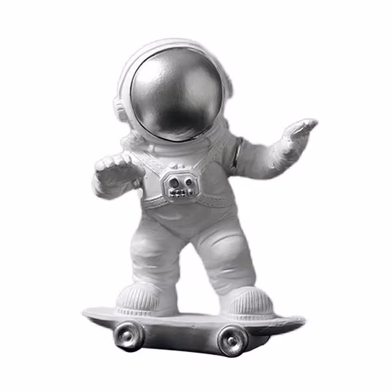 مجسمه مدل فضانورد اسکیت باز کد 1