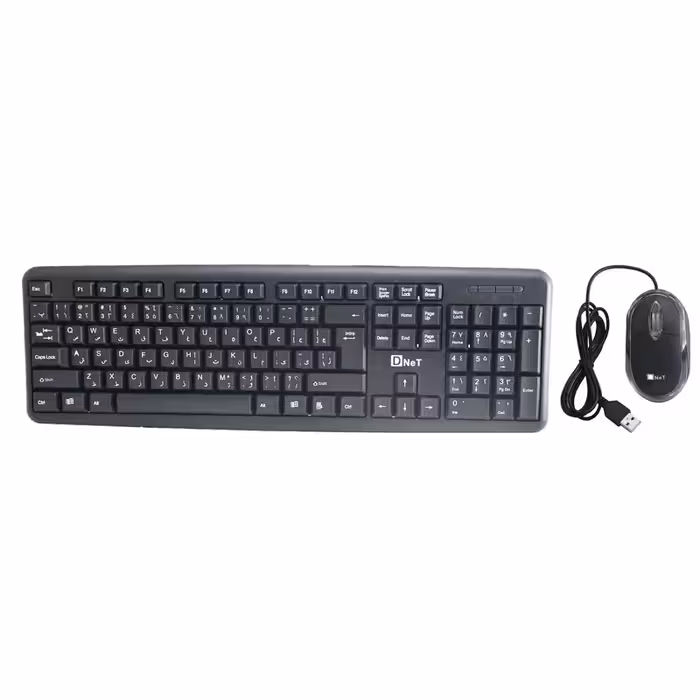 کیبورد و ماوس دی-نت مدل DT-1101 | کالا مکس