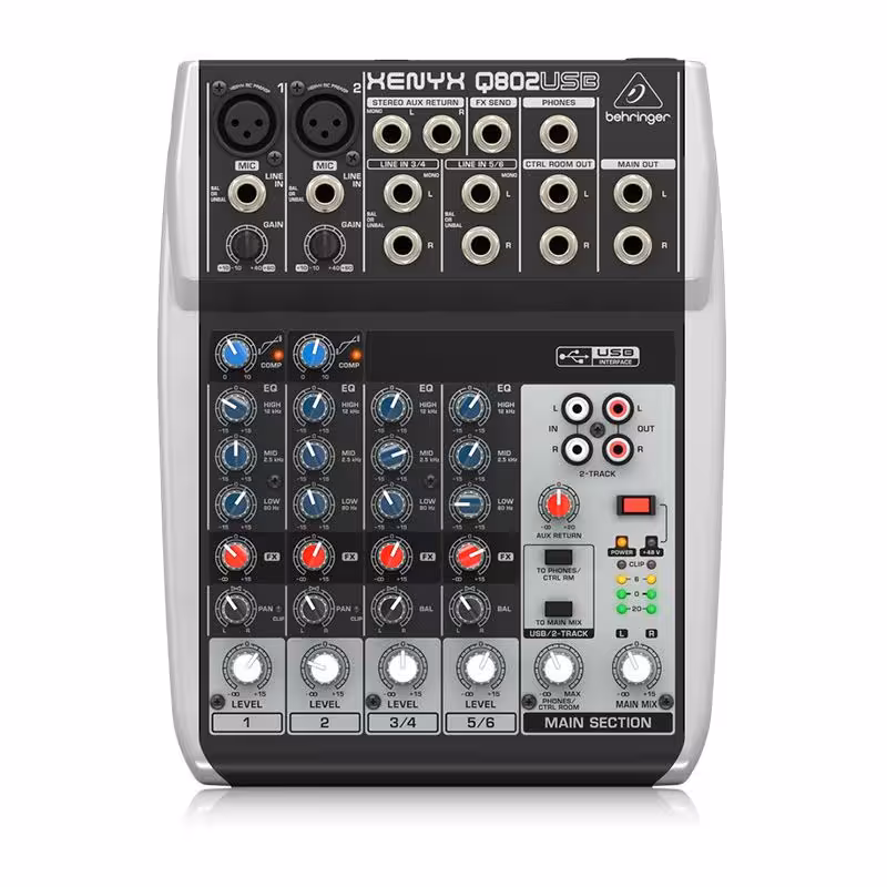 میکسر بهرینگر Q802 USB