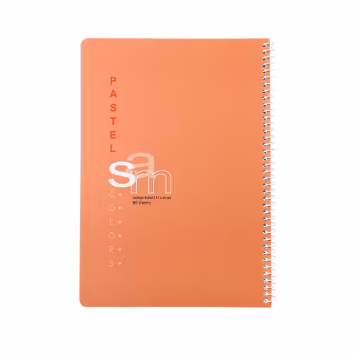 دفتر 80 برگ s.a.m سیمی کلاسیک-B طرح1