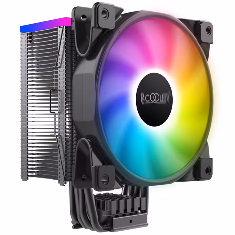 سیستم خنک کننده بادی پردازنده پی سی کولر مدل GI-D56A HALO RGB